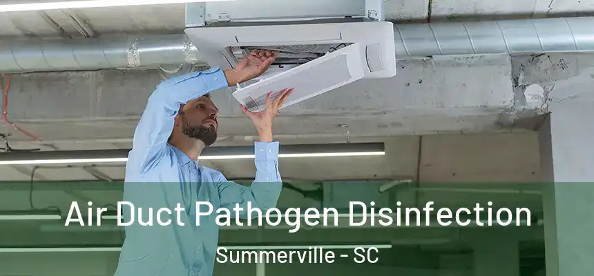  Air Duct Pathogen Disinfection Summerville - SC