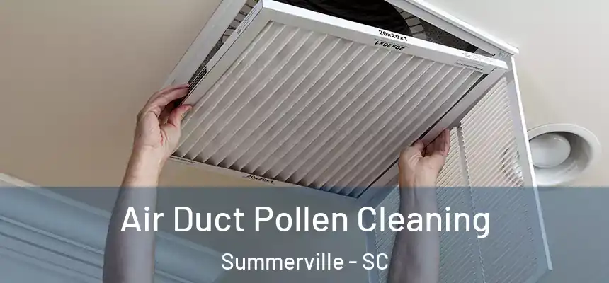  Air Duct Pollen Cleaning Summerville - SC