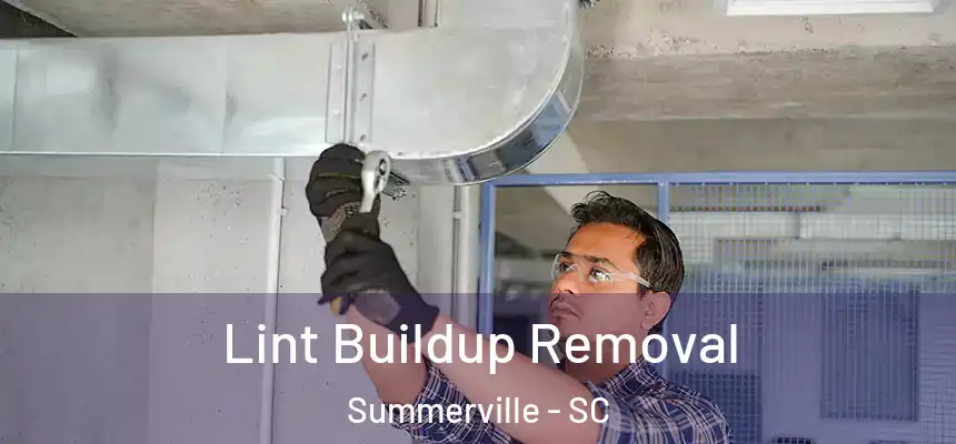 Lint Buildup Removal Summerville - SC